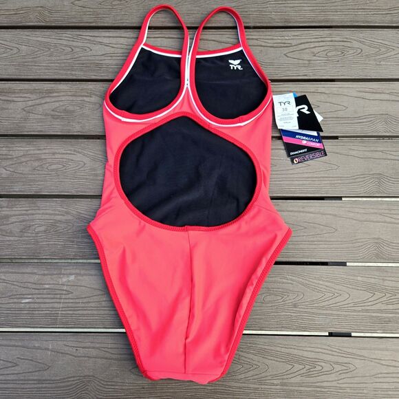 TYR Swimsuit Women's Hydra Span Reversible Diamondfit Bundle Of 3 Size 30 New - Picture 4 of 10